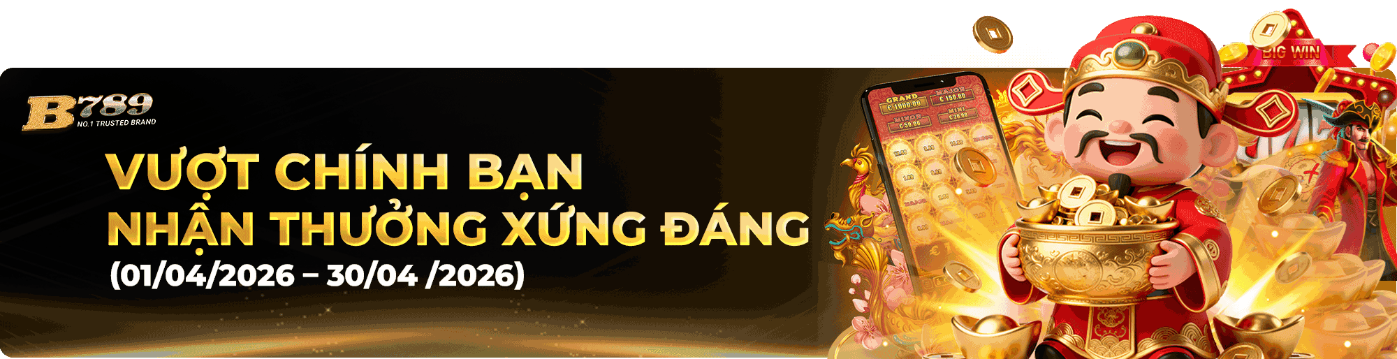 Vượt chính bạn nhận thưởng