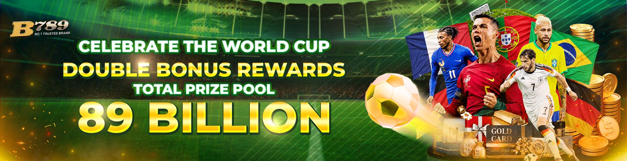 BÙNG NỔ MÙA WORLD CUP NHÂN ĐÔI TIỀN THƯỞNG QUỸ THƯỞNG 89 TỶ