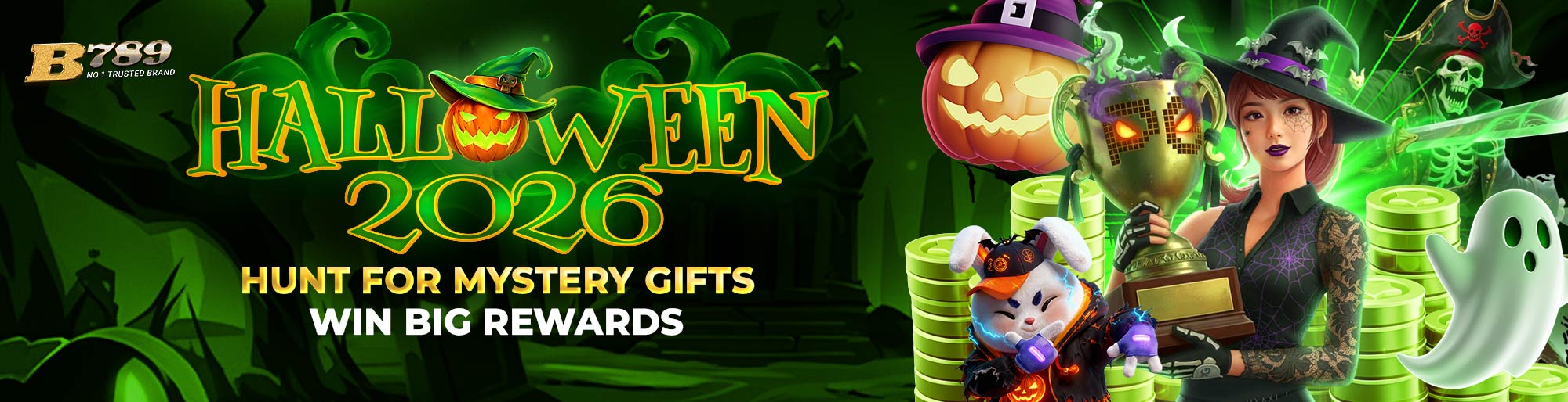 HALLOWEEN 2026 – HÓA TRANG SĂN QUÀ NẠP KHỦNG NHẬN THƯỞNG